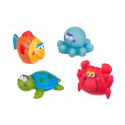 akuku Bath Toy Set (4 Piece)