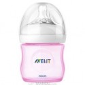 Philips Avent Bottle Natural 125 ml/4oz Pink