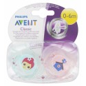 Philips Avent Classic  soother 0-6m