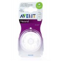 Philips Avent Natural Baby bottle teat  - 1m+ 