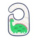 babyono terry bib velcro - I eat and I grow 3m+