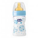 Chicco WellBeing Baby Bottle 150 Ml Natural Rubber 0m+