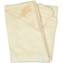 Clevamama Splash and Wrap Baby Bath Towel (Cream)