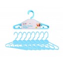 FIRST STEPS BABY CLOTHES HANGERS 8 PACK BLUE