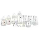 MAM Self-sterilising Baby Feeding Starter Set Anti Colic Milk Bottles Kit