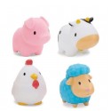 Munchkin Bath Squirters Barnyard Friends 4Pk