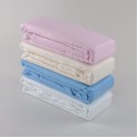 Junior Joy Baby Cot Flannelette Sheets 100% Soft Cotton Pack (2)- White