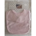 Pitter Patter Baby Bib 0-6 m Pink