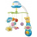 Babymix Carousel over the crib with light projector Baby Mix blue