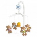 Babymix Plush Mobile Bears