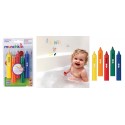 Munchkin Set 5 Crayons for Bath Time 36M 5 Pcs