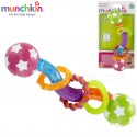 Munchkin Twisty Barbell Teether Toy 