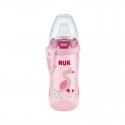 NUK Active Cup Mug with Silicone Pump, Pink, 300ml