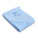 Hooded Bath Towel (Blue)