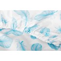 Printed Sheet BLUE FEATHERS 60X120 CM