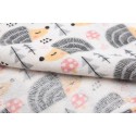 Flannel Swaddling Cloth (assorted Colors/Patterns) 