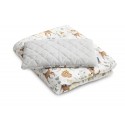 Bed Quilt and Pillow(forest)