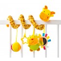 Spiral Toy for cots/strollers - Giraffe