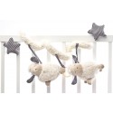 Spiral Toy for cots/strollers - White Sheep