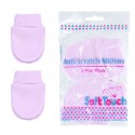 Pink Bagged twin pack of Scratch Mitts