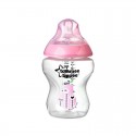 Tommee Tippee Patterned Pink CTN 1 x 260ml / 9 fl oz Bottle