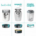 Tommee Tippee Twist & Click Nappy Disposal Bin 