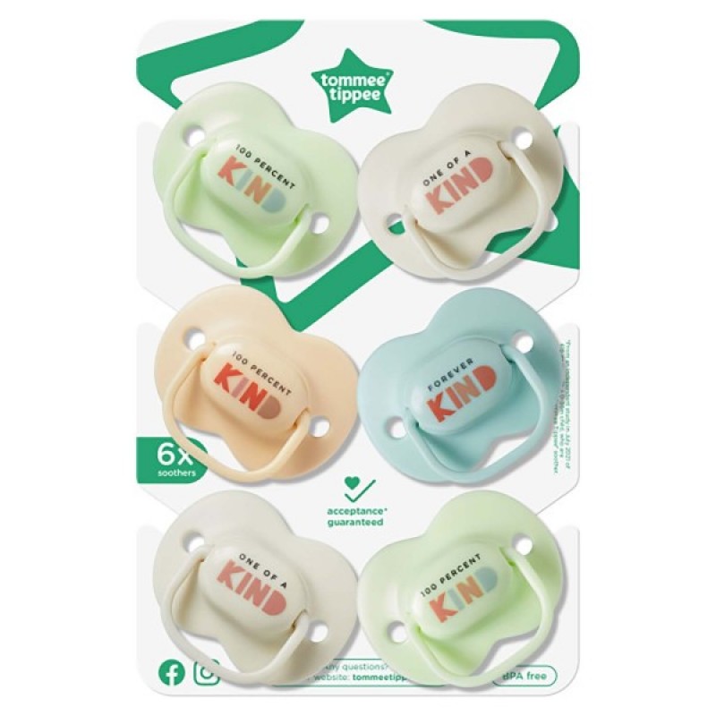 Tommee Tippee baby approved soothers 