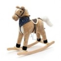 Interactive Rocking Horse (Light Brown)